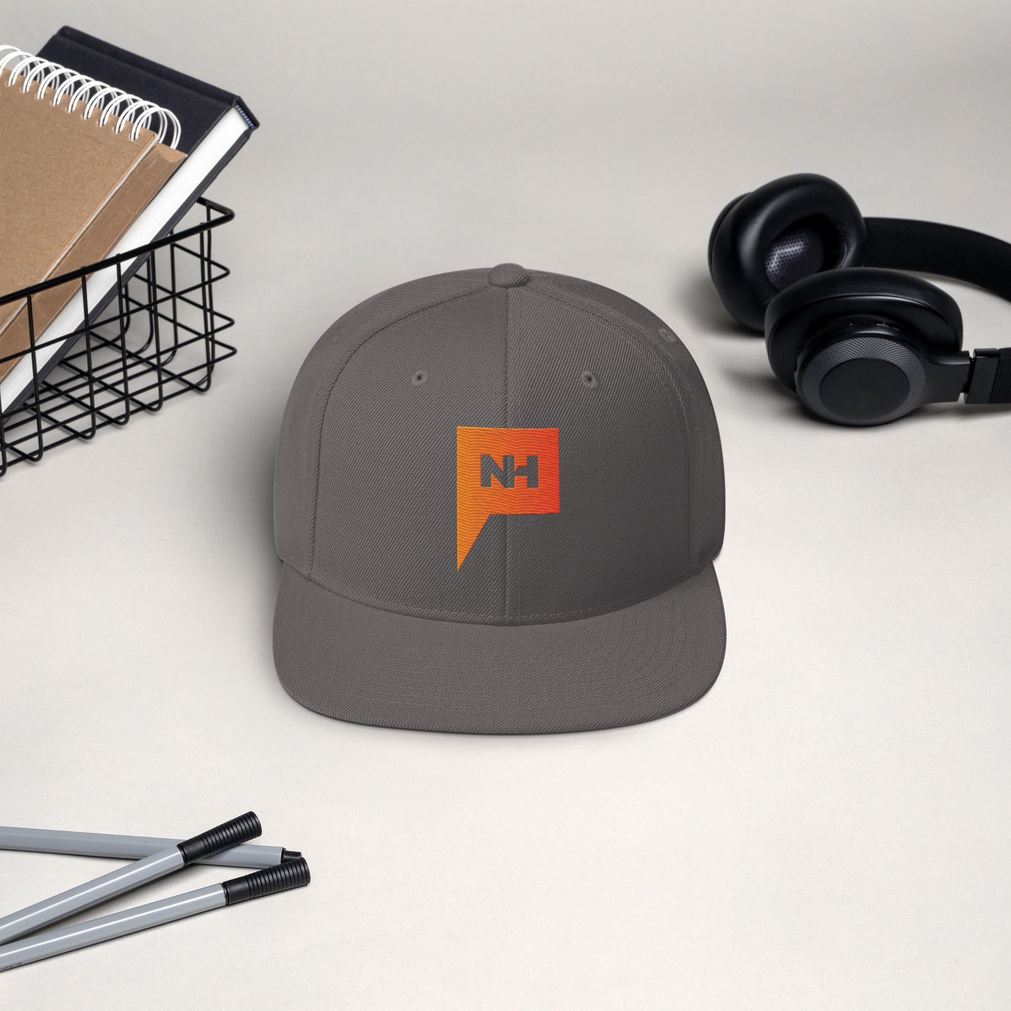 NH Conversation Logo Snapback Hat