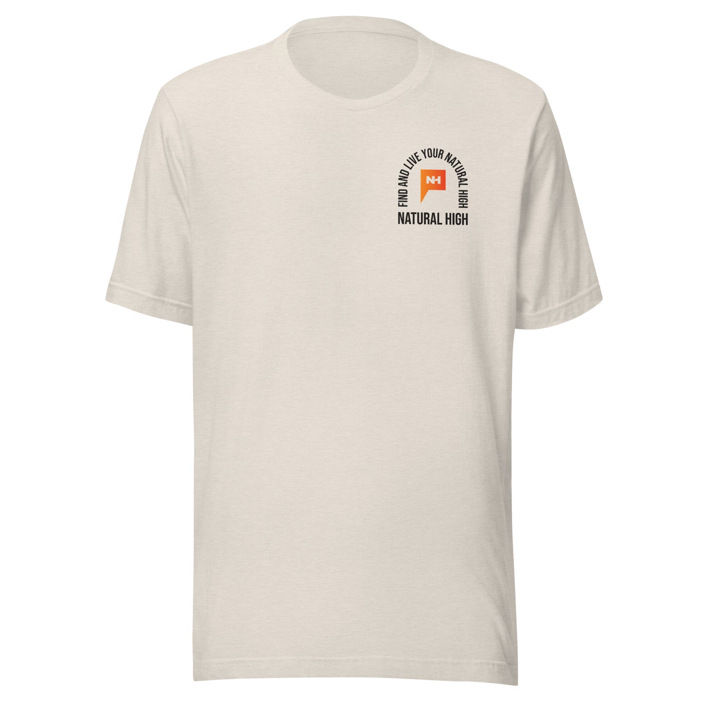 Unisex Natural High Arch Tagline T-shirt