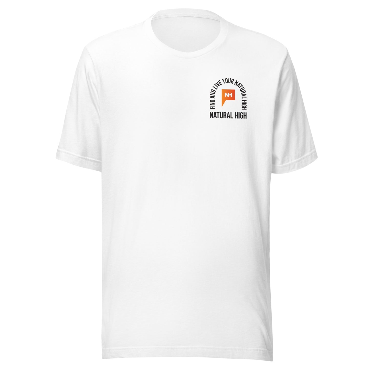 Unisex Natural High Arch Tagline T-shirt