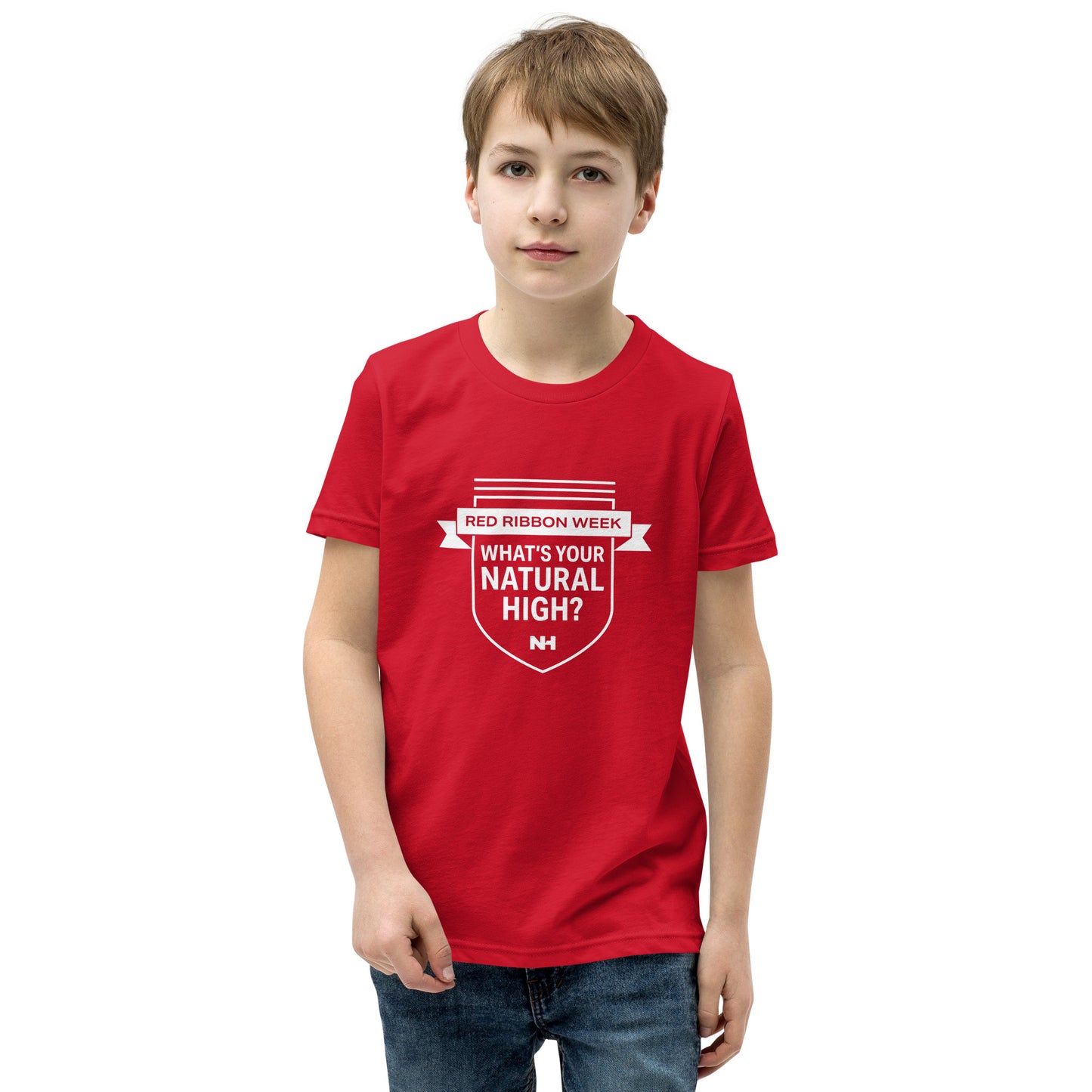 Red Youth NH Red Ribbon Week Tee