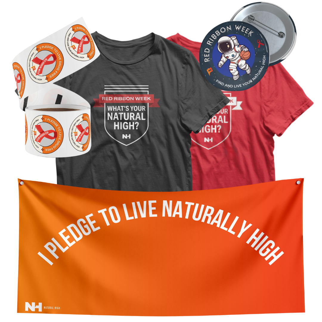 Red Ribbon Week Merch – Natural High