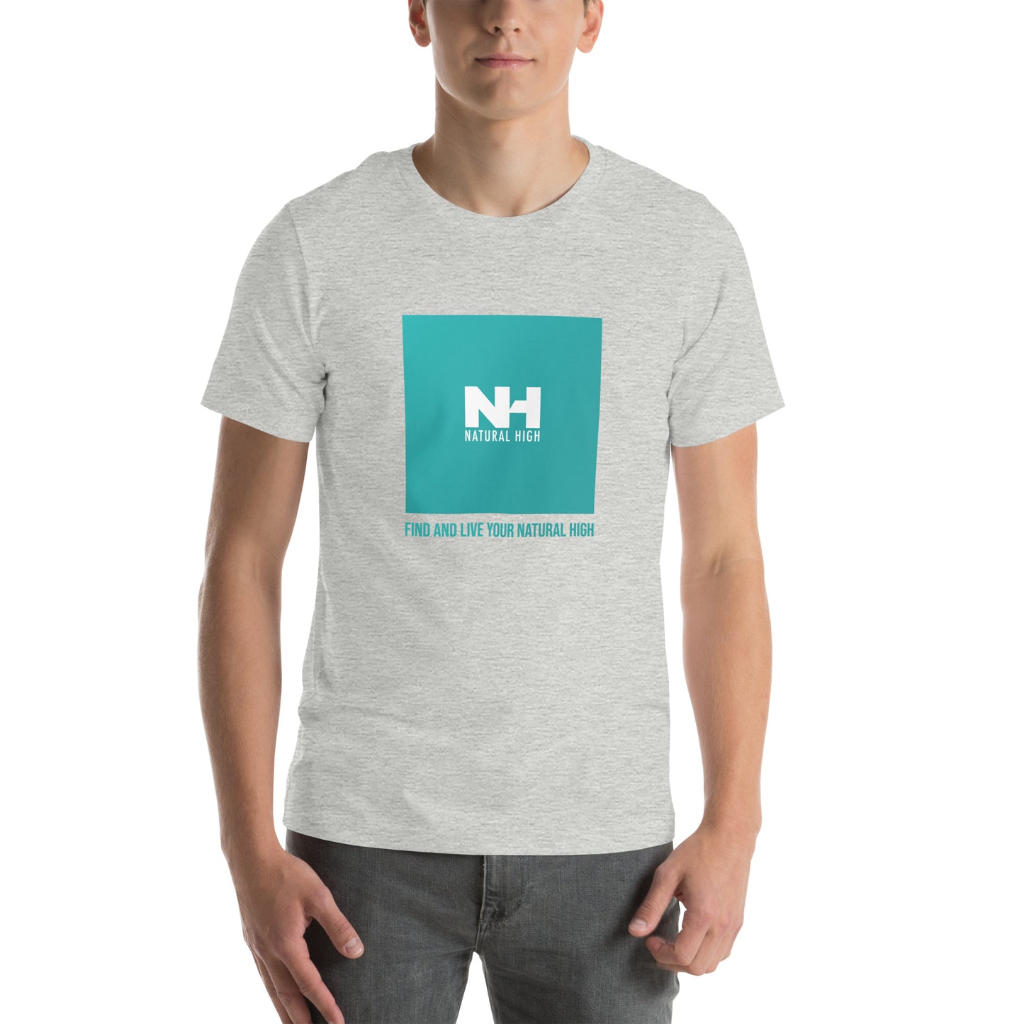 Teal Gradient Logo Tee