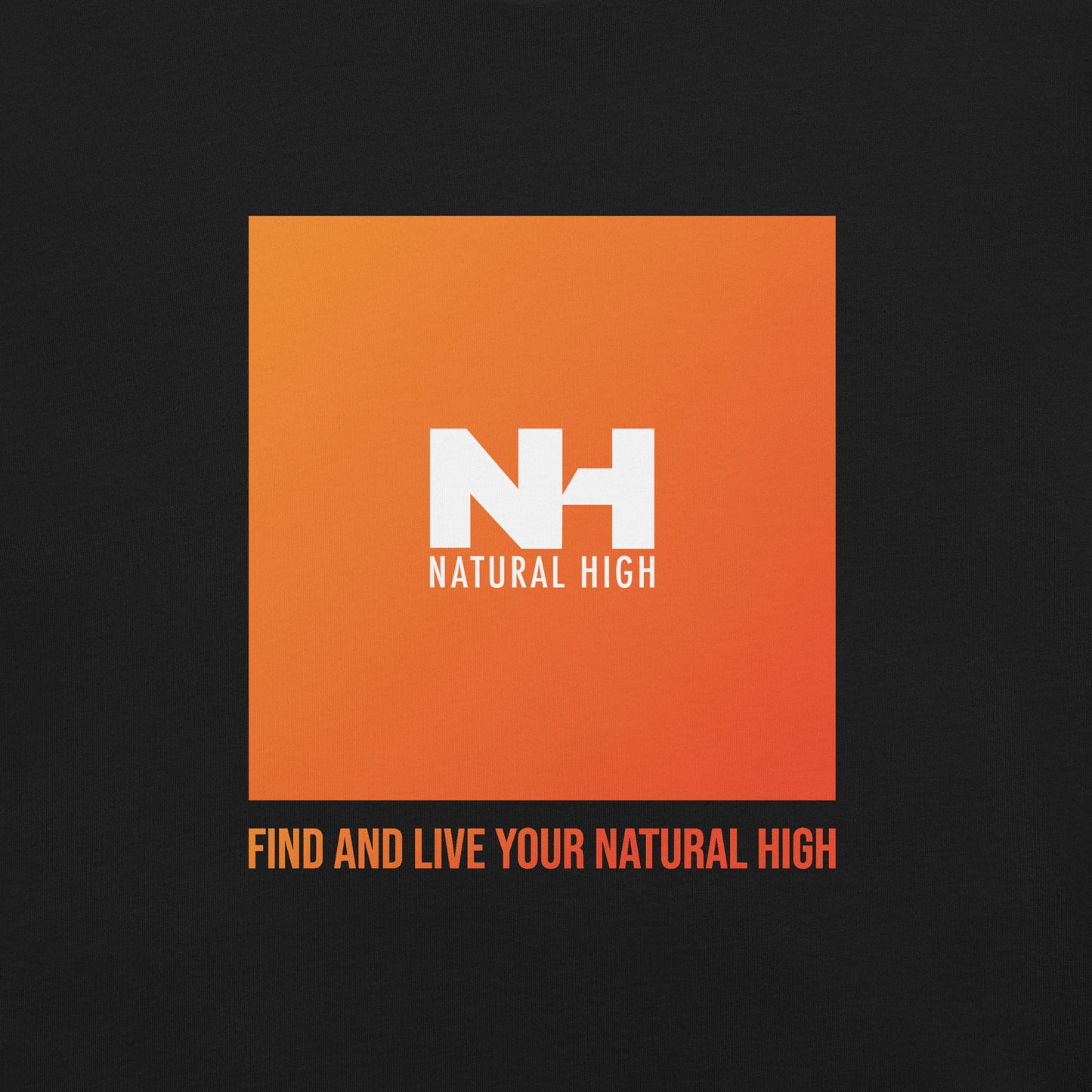 Natural High Square Logo Tee