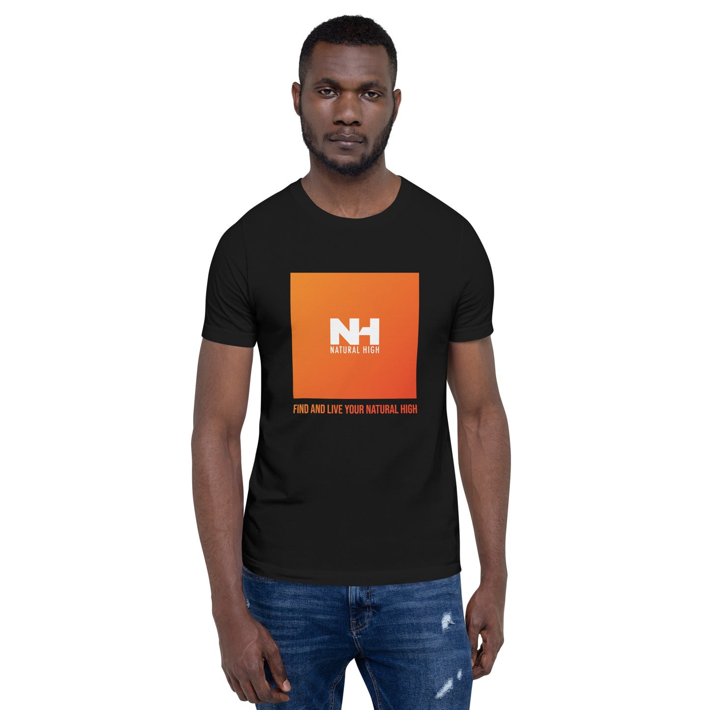 Natural High Square Logo Tee