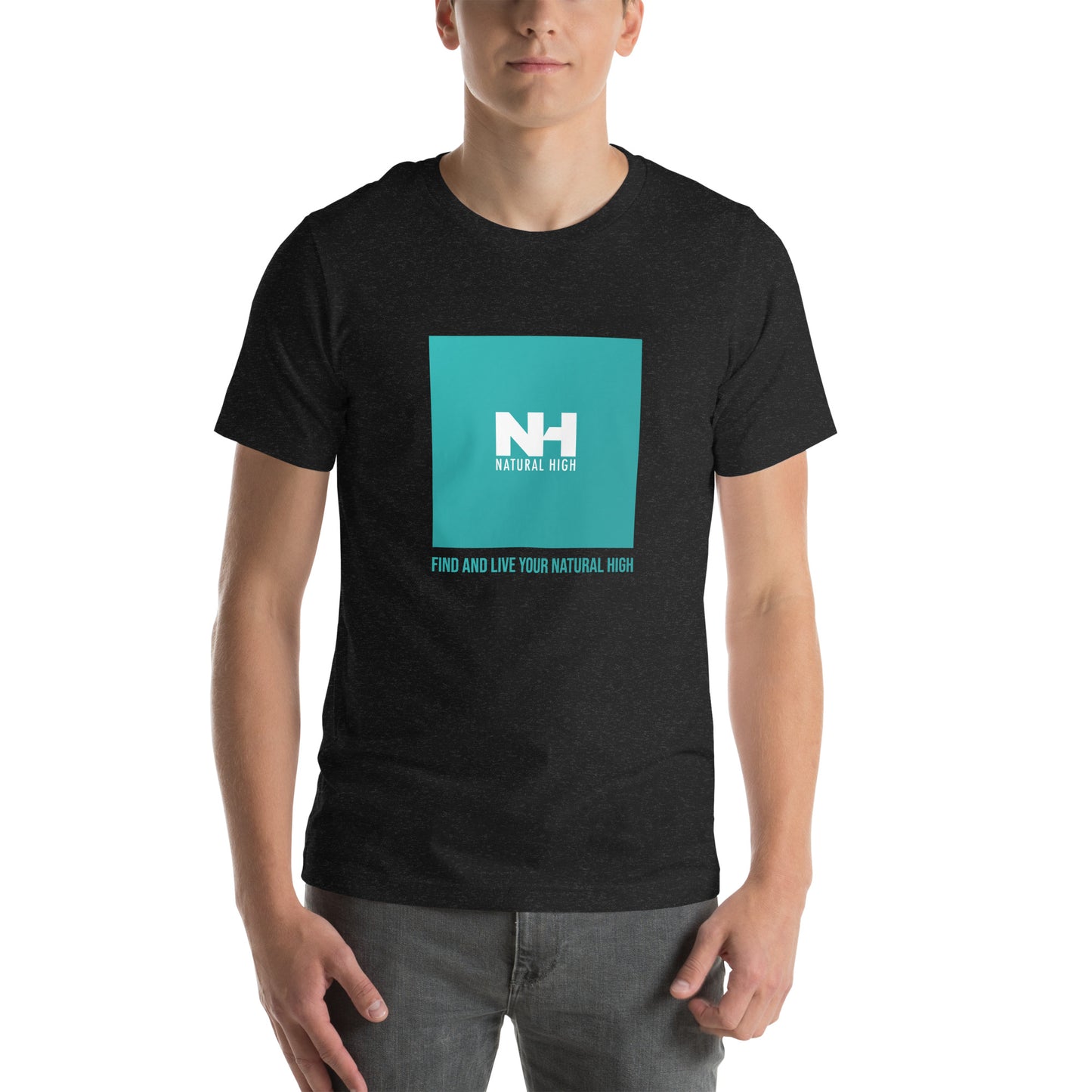 Teal Gradient Logo Tee